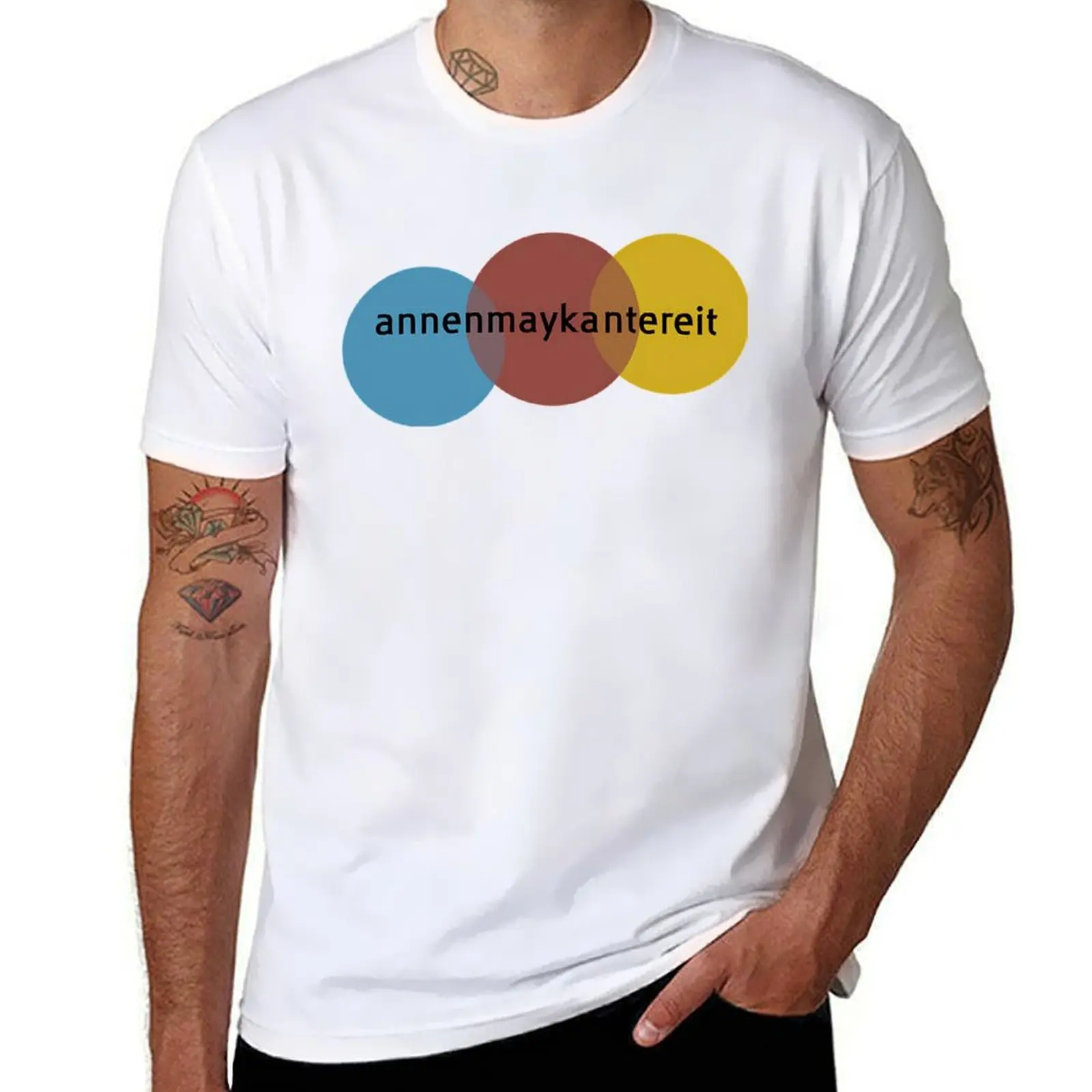 

AnnenMayKantereit Merch T-Shirt t shirt man plain t shirts for man pack cotton T-Shirt