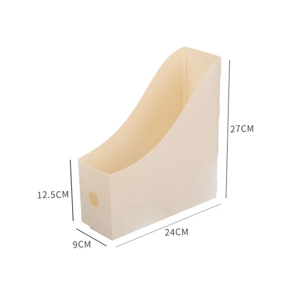 Desktop File Racks para Estudantes, Estudantes Use, Data Racks, Organizar Bookends plástico, Estantes, Caixas de armazenamento de arquivos, 3pcs