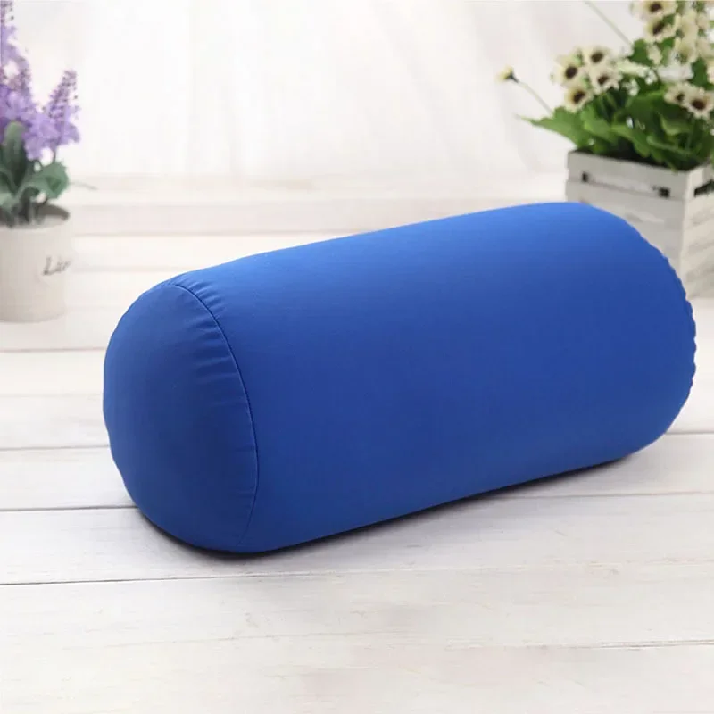 

Microbead Roll Cushion Neck Waist Back Head Support Sleep Pillow Travel Travel Sleep Long Pillow