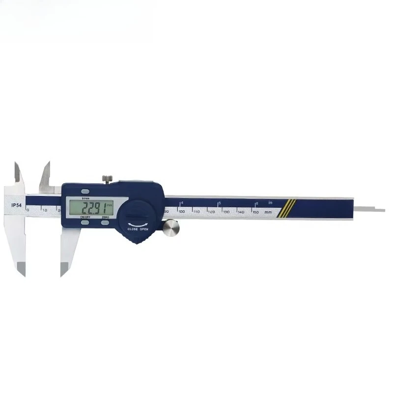 

Hardened Stainless Steel 100/150/200/300mm Digital Caliper Electronic Vernier Micrometer Measuring Tool