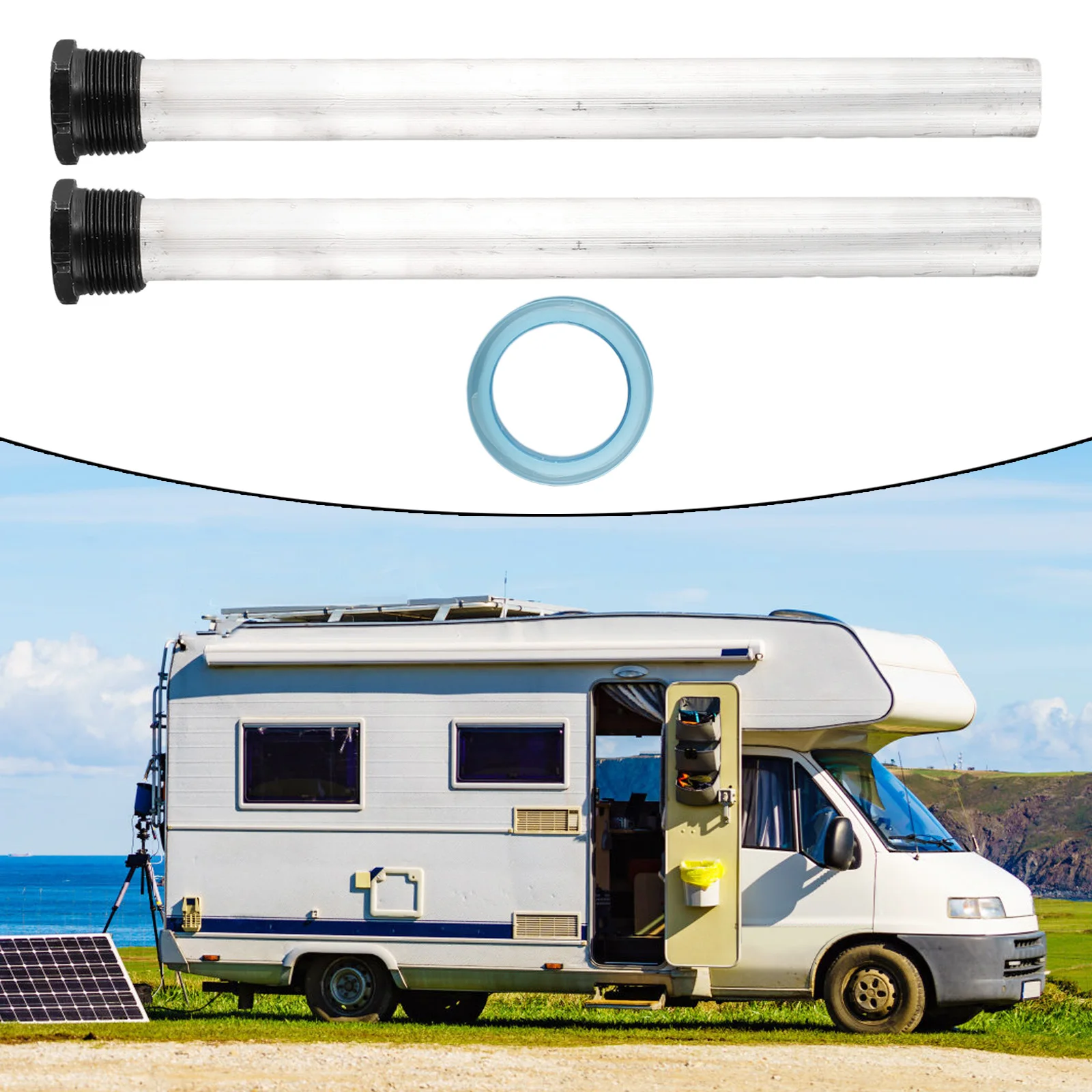 Korrosions schutz Wohnmobil Warmwasser bereiter Funktional ität Note Pack Paket Inhalt RV Anode Stab RV Warmwasser bereiter