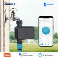 GIRIER Tuya Smart Garden Hose Faucet Timer Bluetooth Sprinkler Controller Smart Watering Irrigation Timer Works Alexa Hey Google