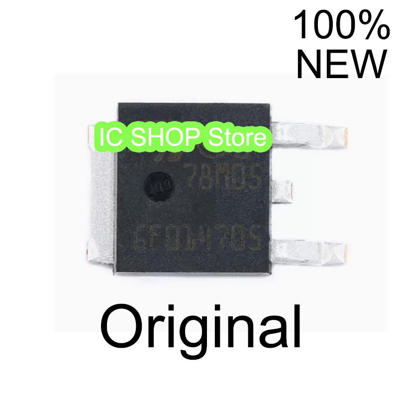 10pcs/lot L78M05CDT-TR 78M05 TO-252-2      100% Original Brand New