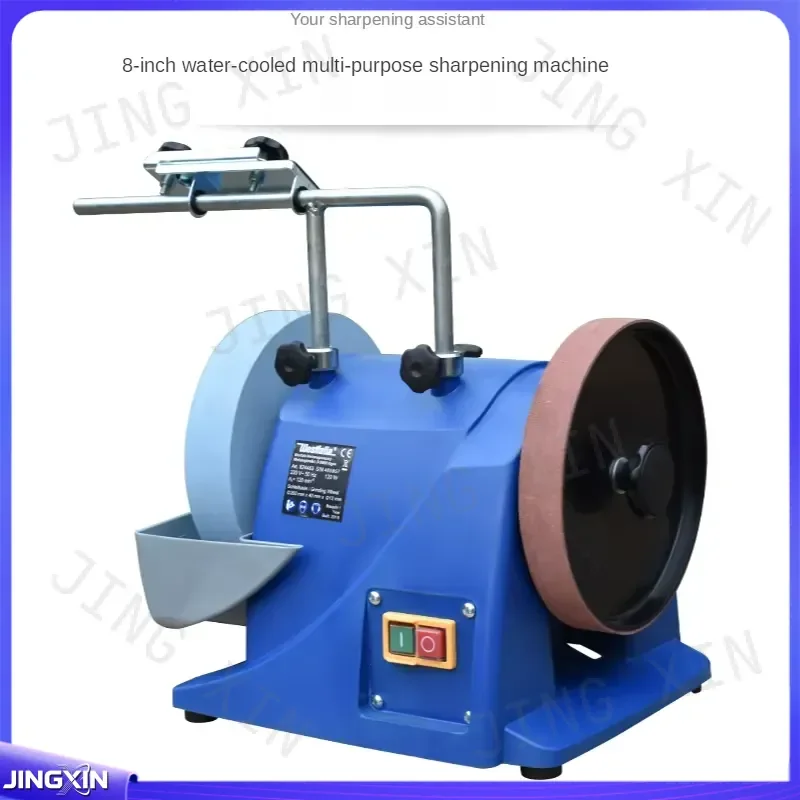 custom for 8 Inch Water Cooled Bench Grinder 220V 120W Low Speed Precision Polisher Sharpener Multifunction Tool Equipment