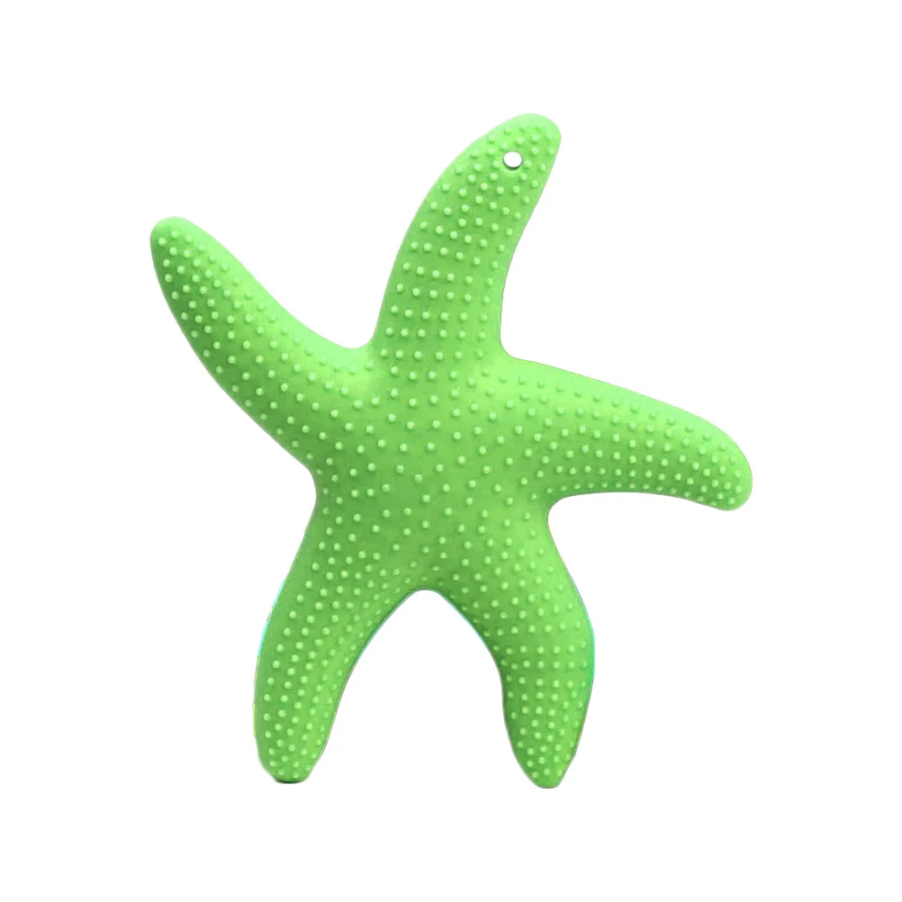 

Silicone Baby Teether Medical Grade Bpa-Free Cartoon Chew For Infant Soothing Teething Relief Green Dishwasher Safe Waterproof