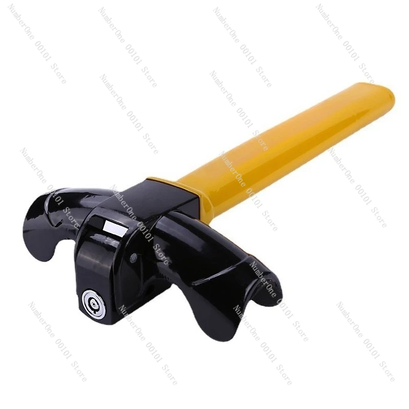 

Замок рулевого колеса автомобиля в стиле бейсбола, 2 ключа с Т-образным круглым сердечником, устройство безопасности для защиты от кражи автомобиля