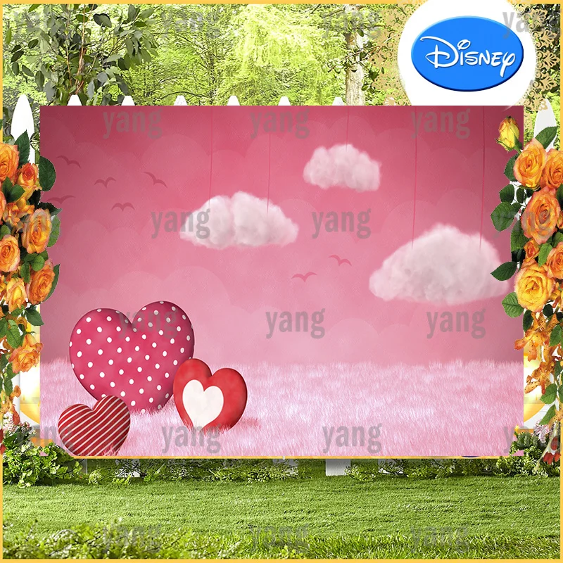 

Custom Artificial Love Heart Rad Flower Wall Children Party Backdrop Romantic luxury Wedding Anniversary Backgrounds Decoration