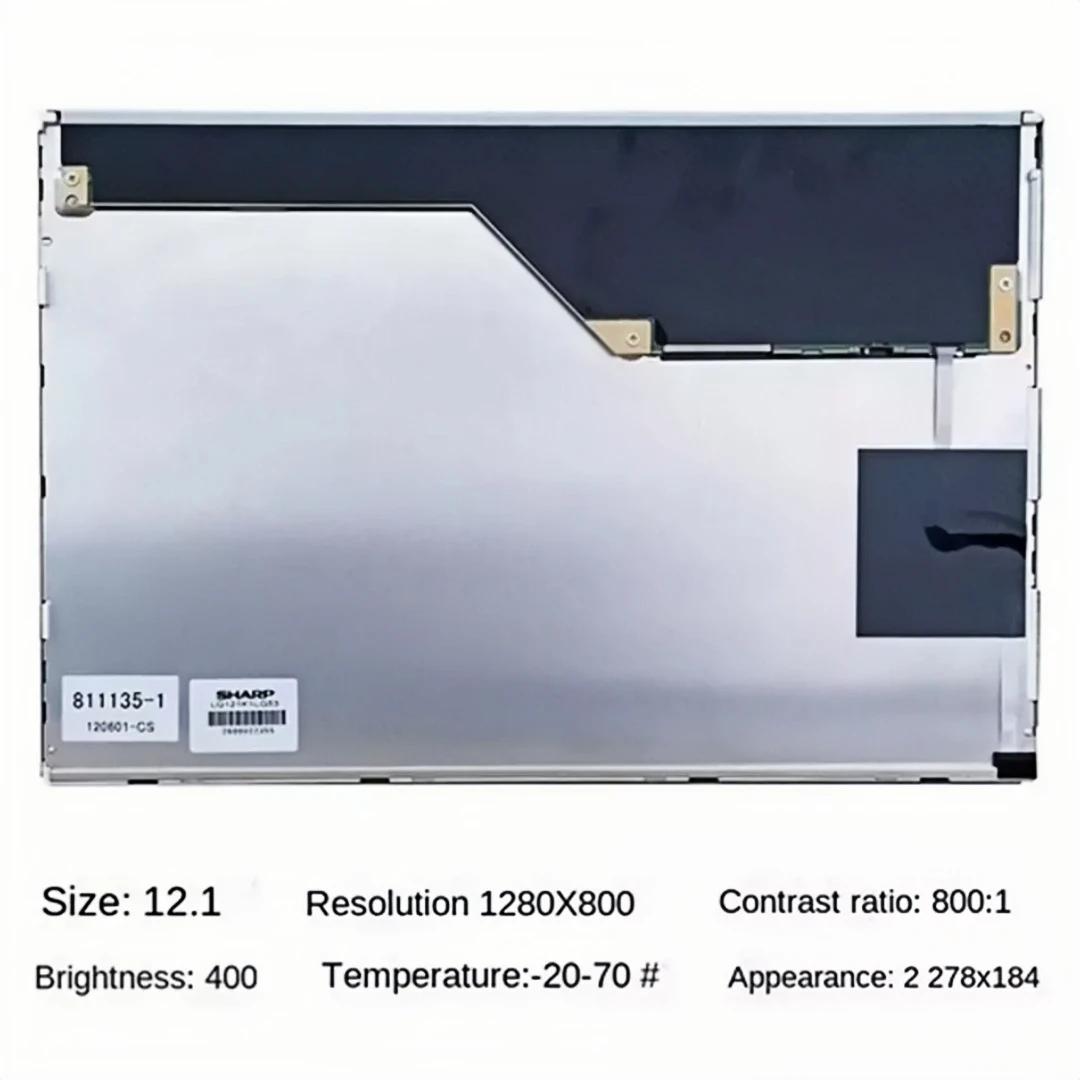 Lq121K1Lg52 Lq121K1Lg53 Brand New 12.1-Inch Sharp Industrial A-Grade Ips Lcd Panel Display Screen 100% Tested and Shipped