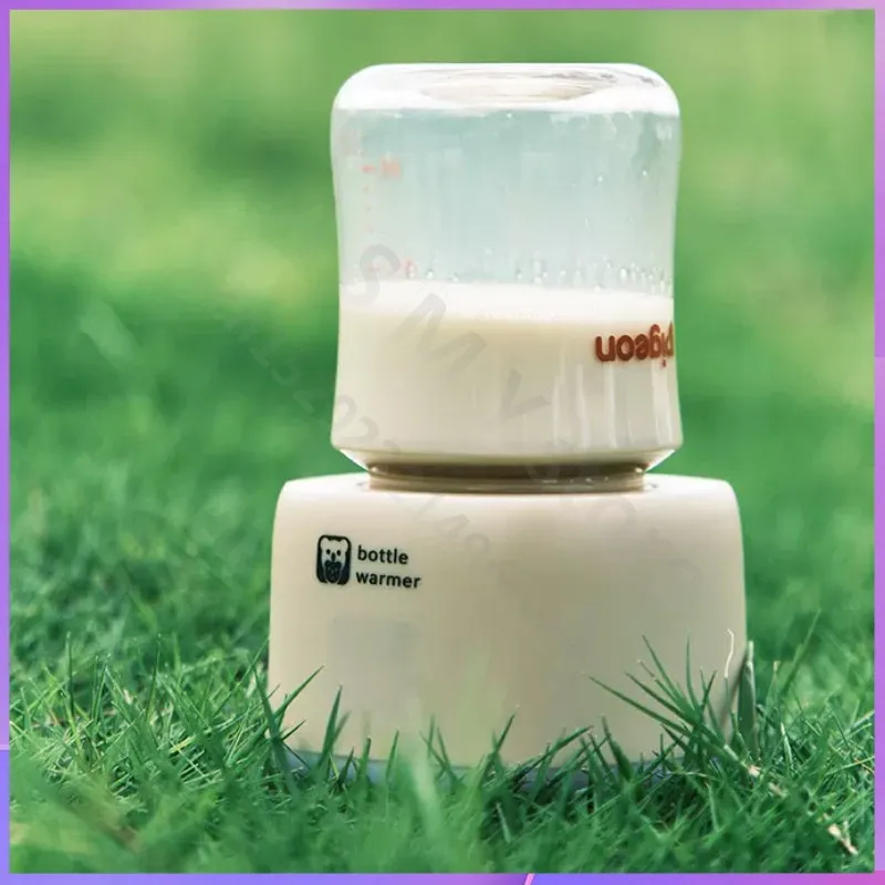 For Hegen/Pigeon Bottle Portable Wireless Baby Bottle Warmer USB Type-C Breast Milk Heater for Infant Outdoor Travel