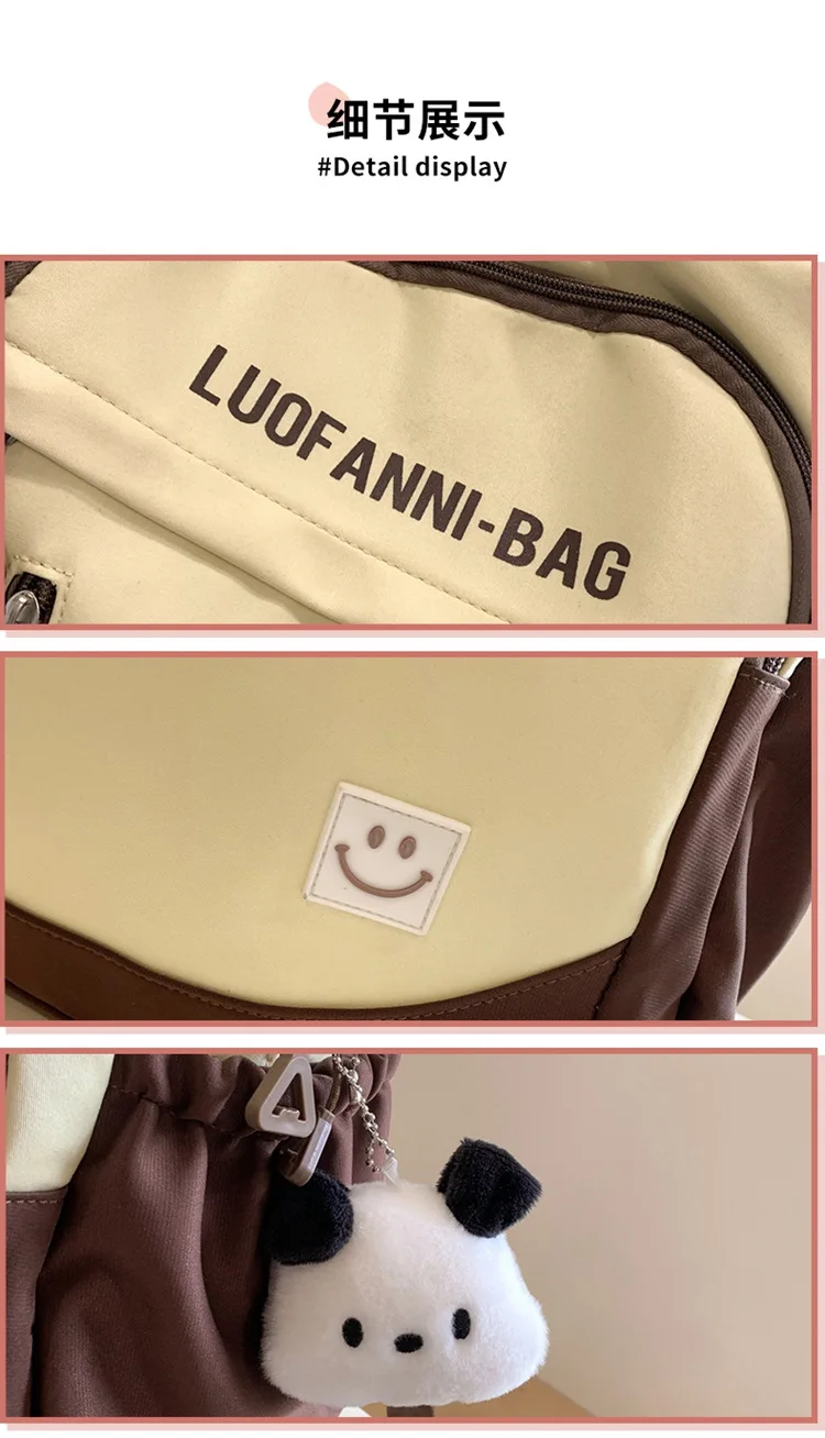 School Backpack for Teens Large Capacity Laptop Bag Unisex Student Backpack Fashion High School Bookbag