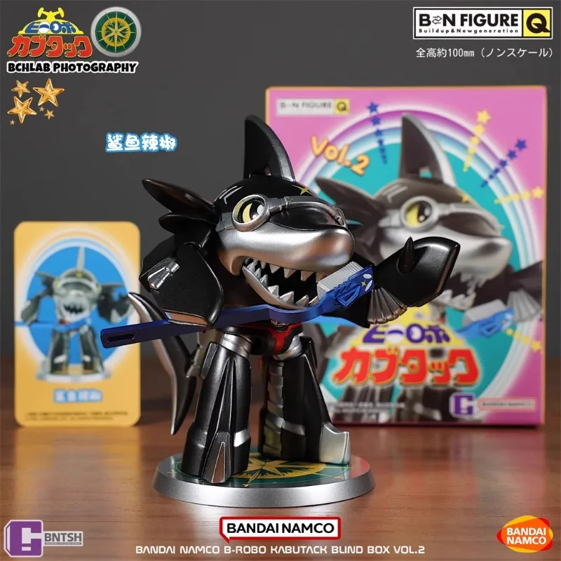 Bandai Iron Armor Little Treasure's tweede serie blinde dozen Jeugdherinneringen Kakkerlak Bully Trendy tafelblad Ornament geschenken