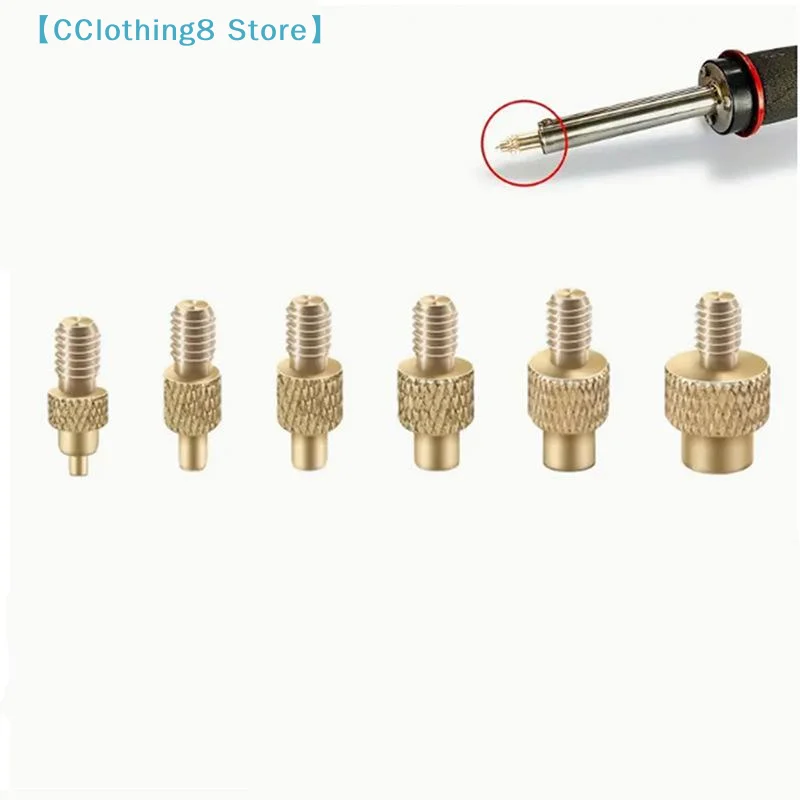 7/9/10Pcs Heat Insert Nut Iron Tip M2 M3 M4 M5 M6 M8 Brass Thread Embedded Kit Tool For Plastic 3D Printer Soldering Iron【AliS8】