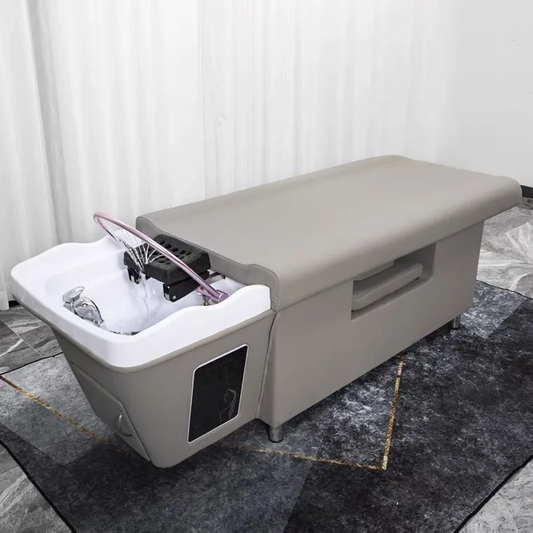 

Head treatment beauty bed integrated barber shop massage bed fumigation water circulation flushing bed