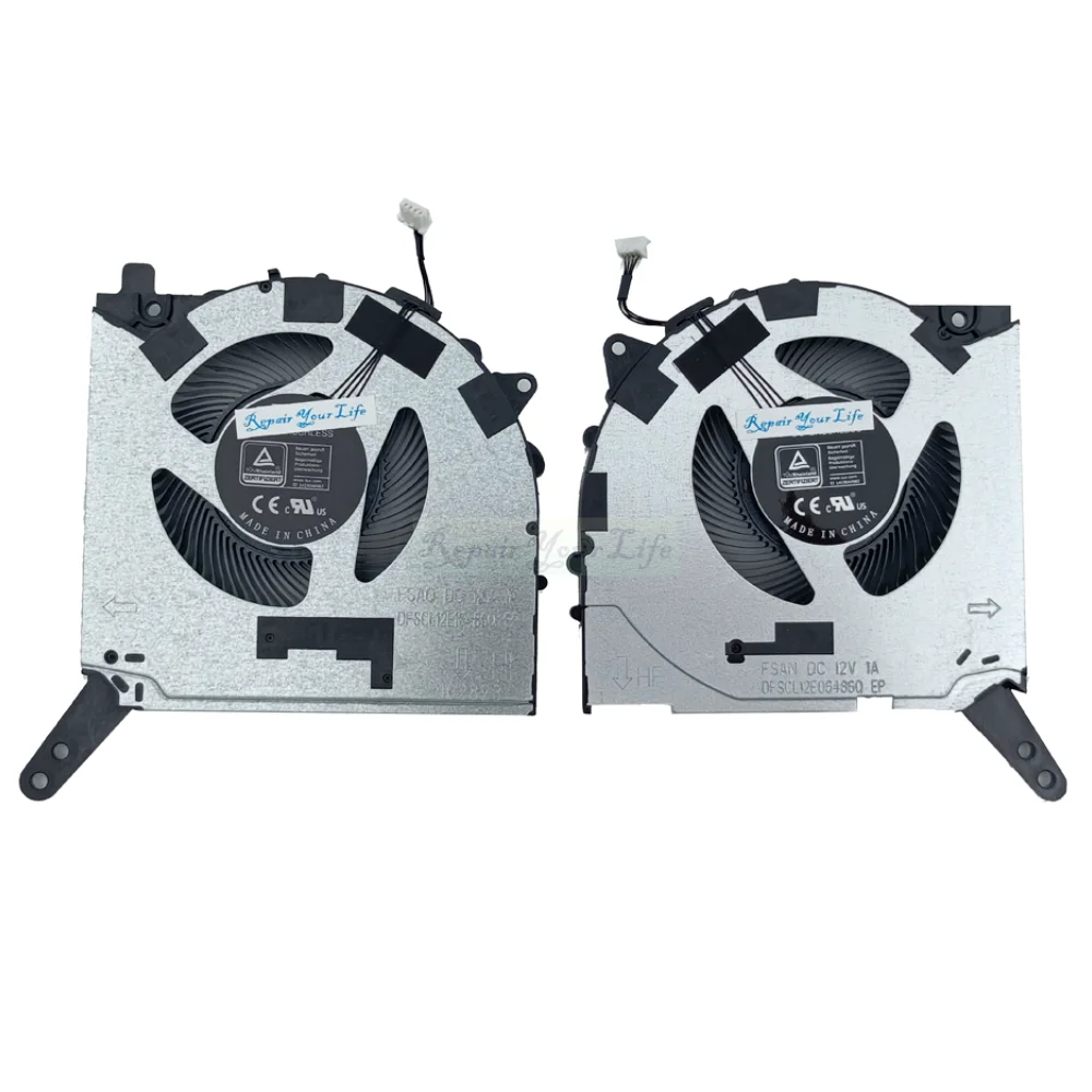 

CPU GPU Cooling Fan for Lenovo Legion Y7000P IAH7 15IAH7H R7000P ARH7 2022 DC12V Gaming Notebook PC Cooler Radiator 5H40S20491