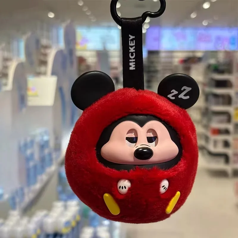 جديد ديزني ميكي متعة تحطم سلسلة صندوق أعمى قلادة المفاتيح ميكي ماوس صندوق غامض الفينيل أفخم صندوق مفاجأة هدايا عيد