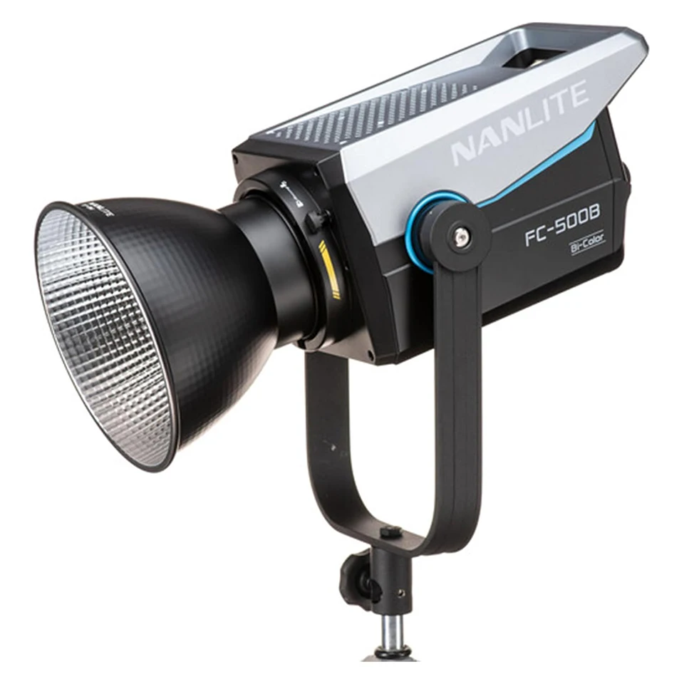 Nanlite FC-500B 520W 2700K-6500K Bi-color LED Video Light for Studio Photography Fill Light with Bowens Mount CRI 96 TLCI 98