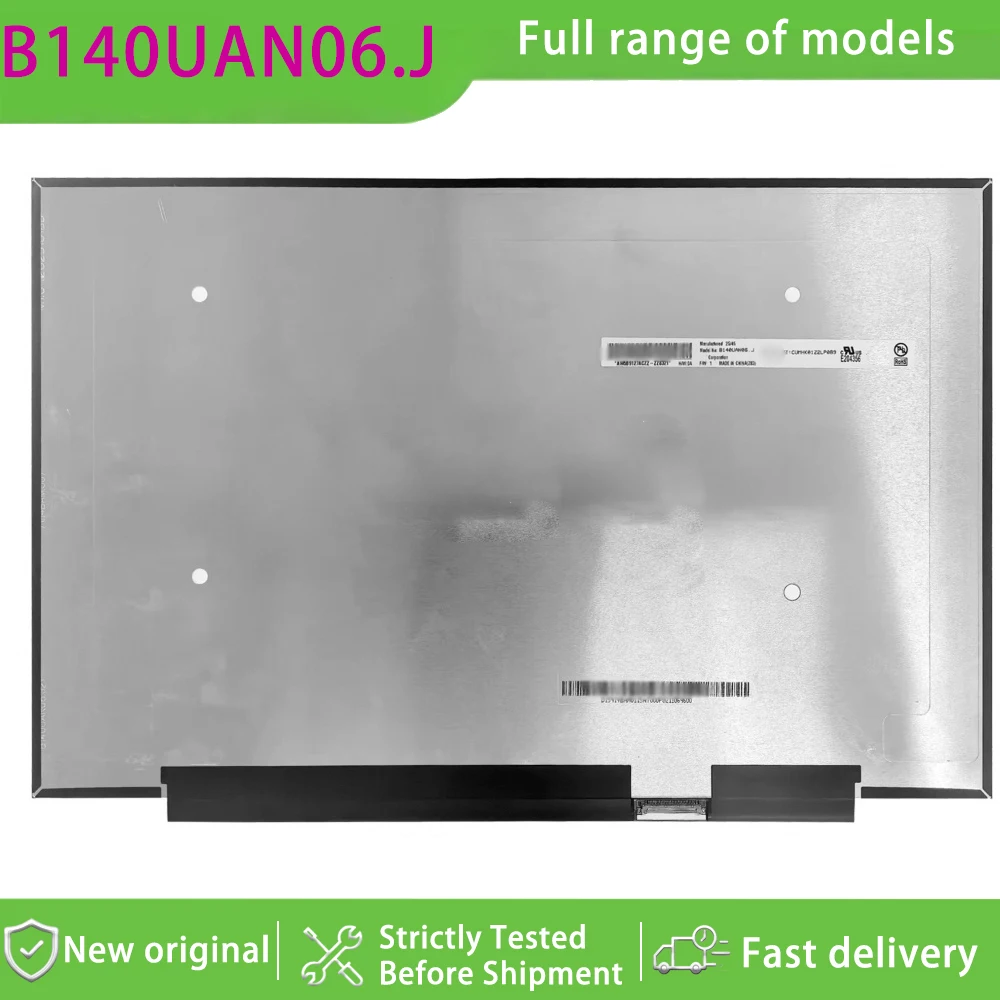 B140UAN06.J 14.0 Inch Wuxga 16 10 Aspect Ratio Ips Grade Lcd Display Panel Matte Non-touch  for Laptop Assembly Replacement
