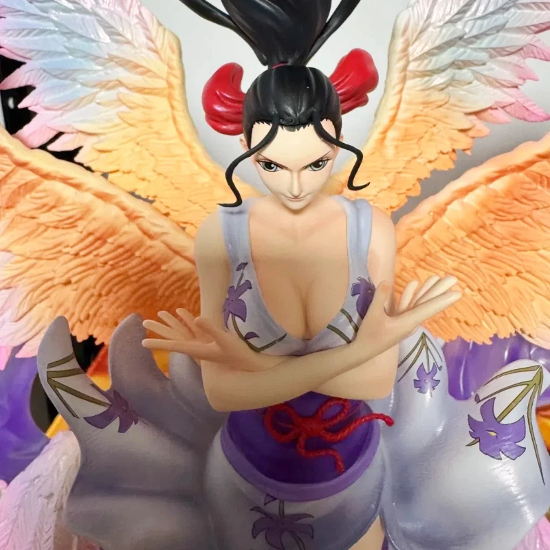 Figurines Robin à Six ailes, une pièce, 33cm, Kit de Garage, modèle de personnage d'anime, Statue à deux têtes, jouet, ornement de bureau, cadeau