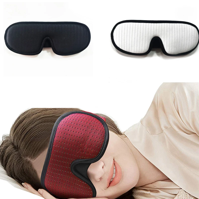 

3D Blocking Light Sleeping Eye Mask Soft Padded Travel Shade Cover Rest Relax Sleeping Blindfold Eye Cover Sleep Mask Eyepatch