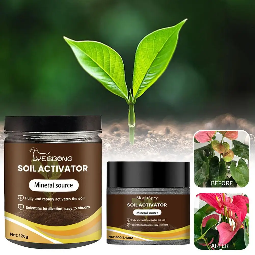 Universal Plant Growth Booster - Organic Soil Activator For Flower Vegetable Seedling Rooting & Soil Fertility