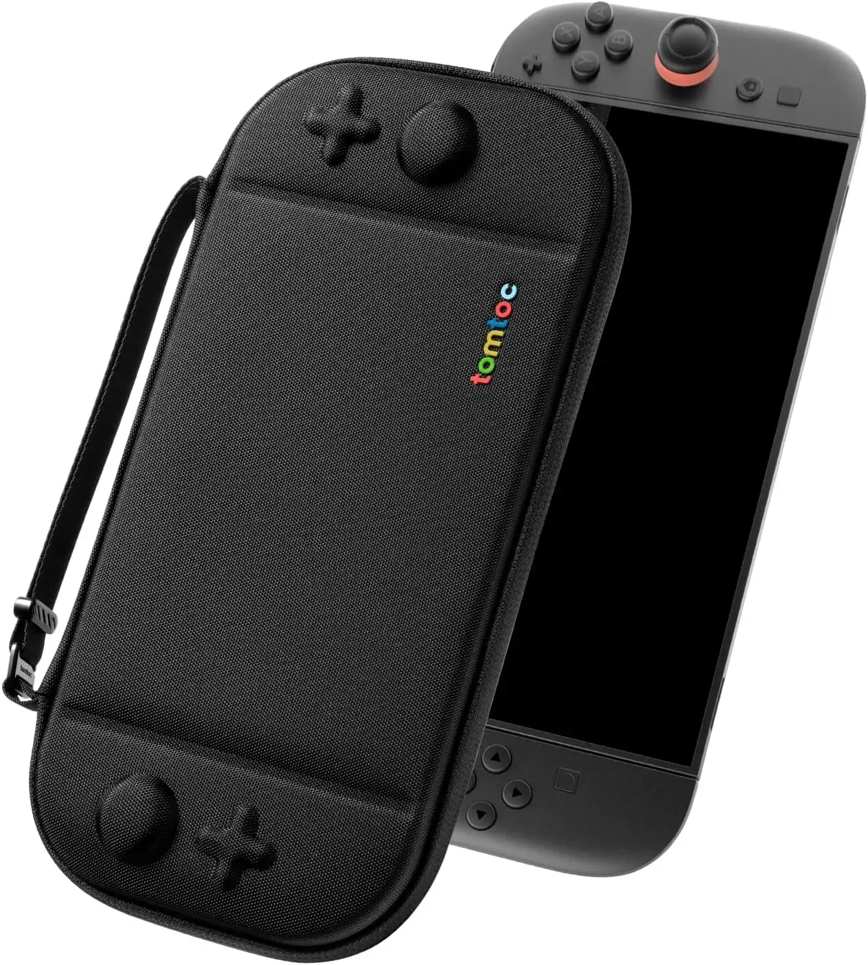 

Slim Carrying Case for Switch 2 Model 2025, Protective Hard Shell with 12 Game Card Slot, Portable Travel Storage Case Accessory