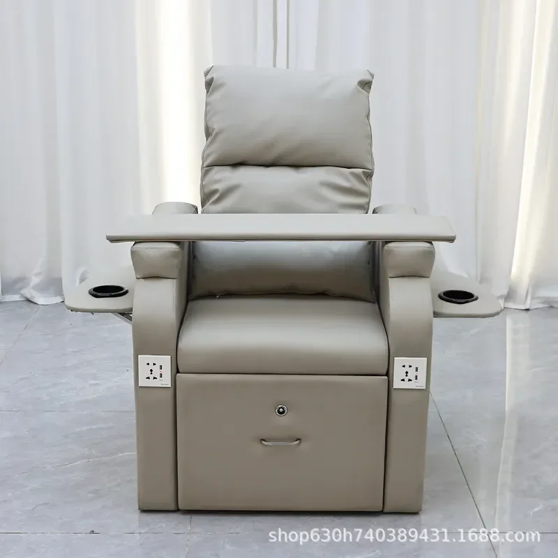 Electric Manicure Sofa for Beauty Nail Care Hand Foot Treatment Eyelash Extension Massage Chair with Free Water System