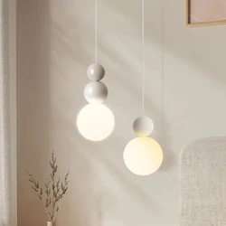 Nordic LED Pendant Light Decor Hanging Lamp For Bedroom Bedside Living Room Bar Dining Room Indoor Home Decoration Light Fixture