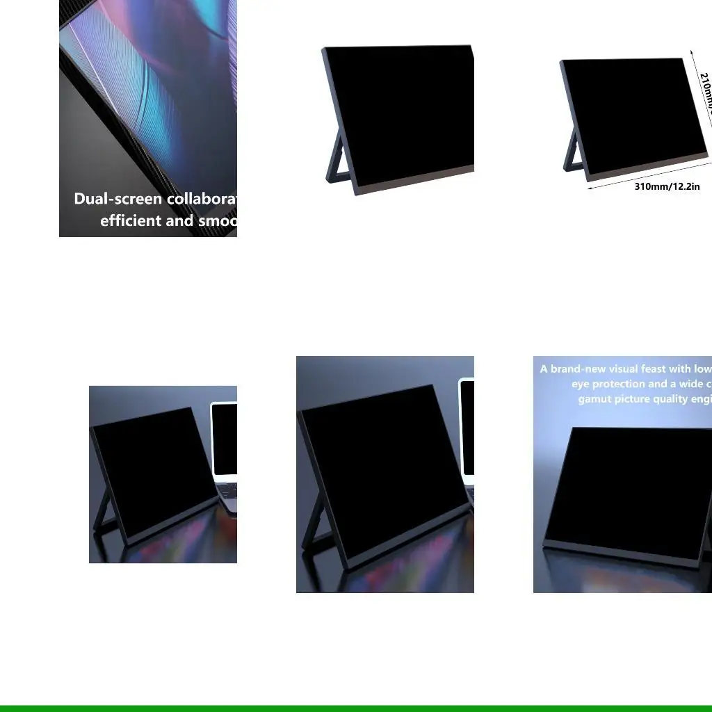 

U55C 14 -дюймовый FHD Portable Monitor IPSS Отображение USB -тип C Builts в Discover Eye Care для ПК -переключателей телевизор