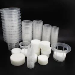 20pcs Sponge Soiless Hydroponic Planted Sponge Vegetable Nursery Pots Cloning Collar Garden Cultivation Planting Basket Net E2