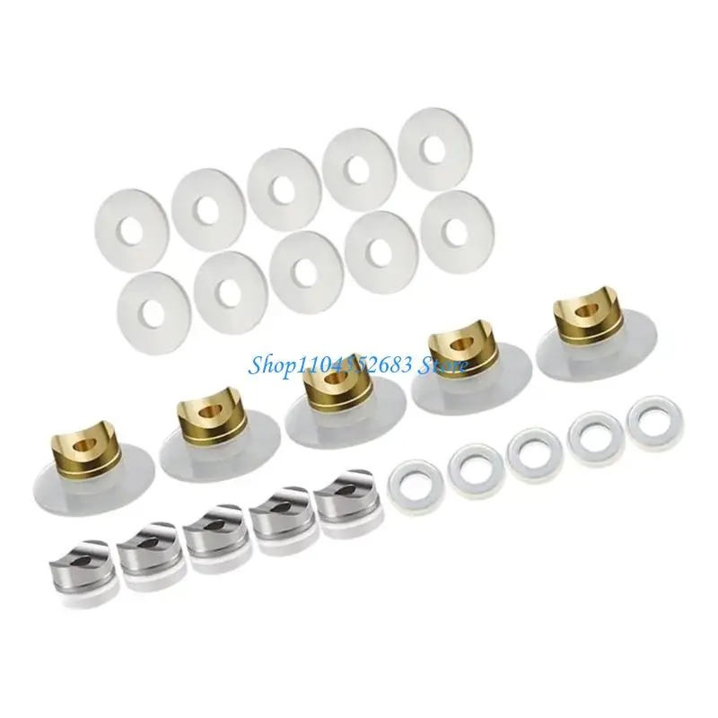 Y6GD 25pcs Nozzle Set For Airless Sprays Guns Advanced Seal Technology For Mess Release Painting