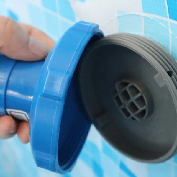 For Intex Above Ground Swimming Pool Skimmer Adapter Rubber Pool Skimmer Kit Replacement Part Blue
