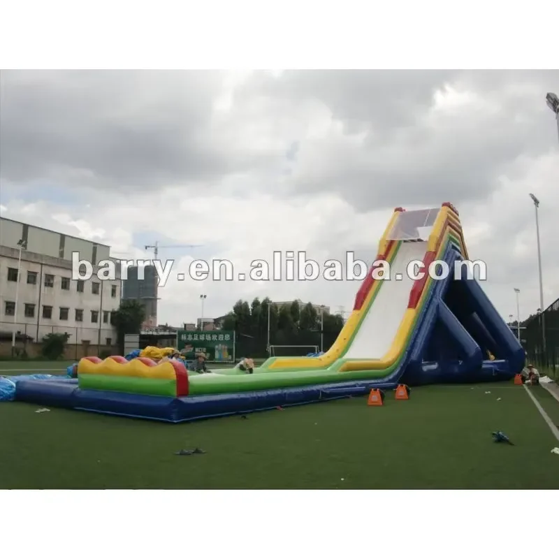 Commercial Large 19 ft 55ft 52 ft Tall Wet/dry Inflatable Waterslide Adult Size Waterslide Pool Huge Inflatable Water Slide