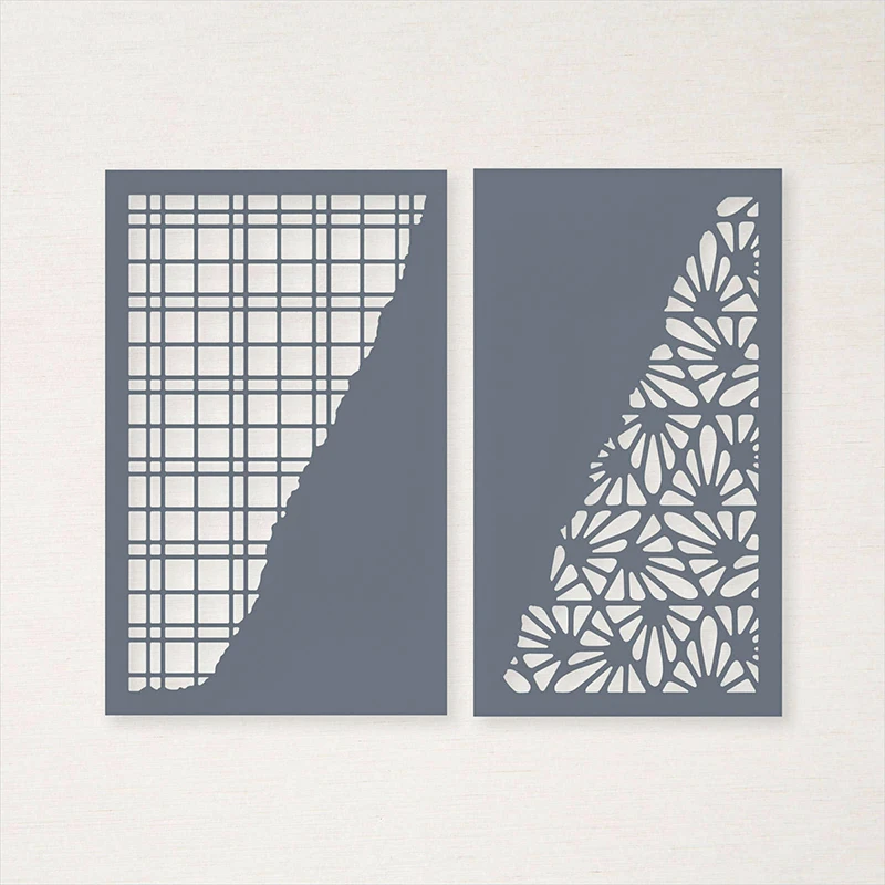 Split Card Textures Dies Card Base dies metal die decoration for scrapbook punching card cutting DIY process edge cutting