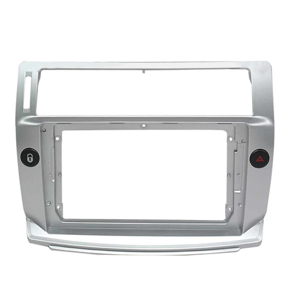 9 Inch Car Fascia Radio Panel DVD Panel Dash Kit Install Adapter Console Frame for Citroen C4 C-Triomphe C-Quatre 04-14