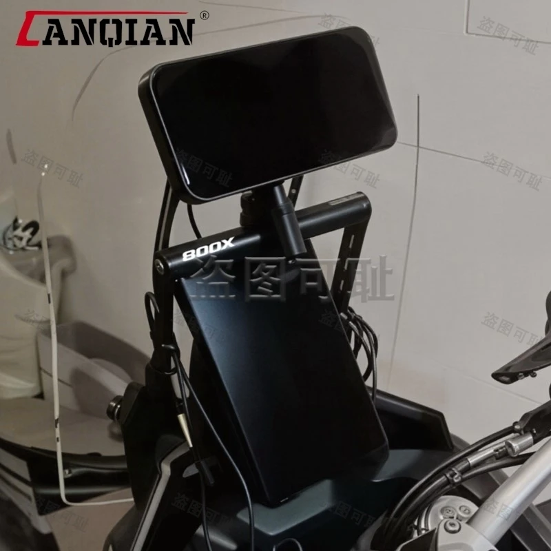 Für KOVE 800X Rally Pro 2023 - 2025 800X GT 800 X Adventure ADV GPS-Navigationshalterung Handyhalter Motorradzubehör