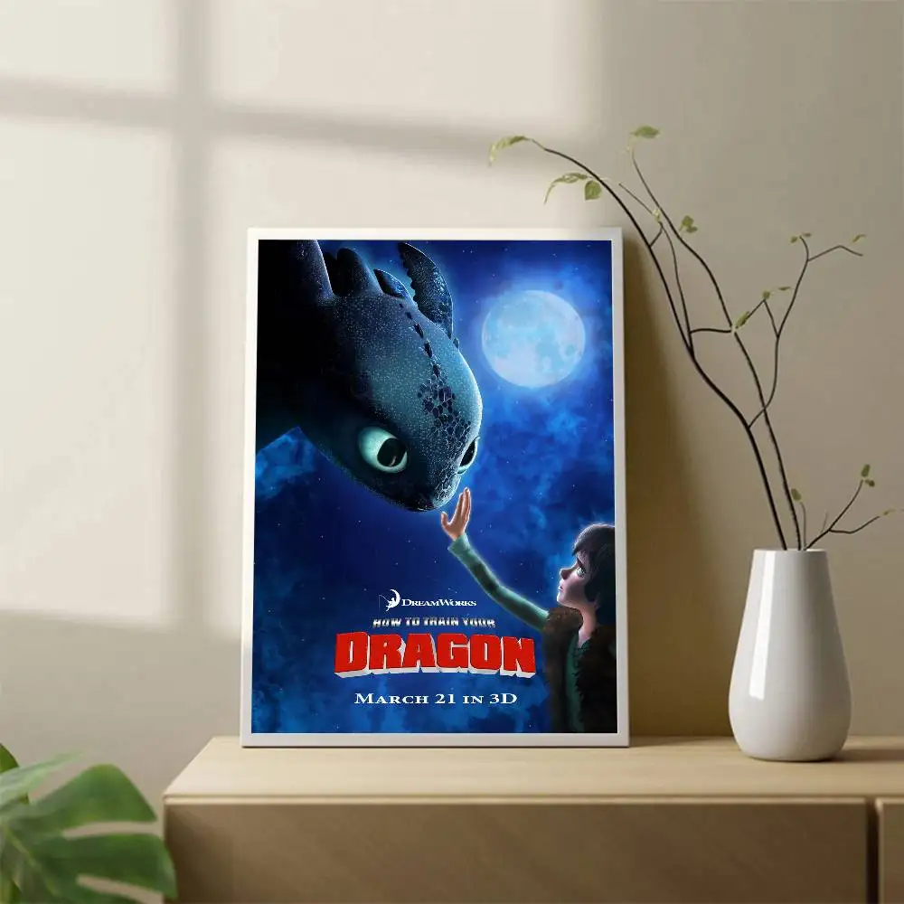 كيفية تدريب ملصق D-Dragon الخاص بك، ملصق فني ذاتي اللصق مقاوم للماء، ديكور جدار غرفة القهوة والبار #6