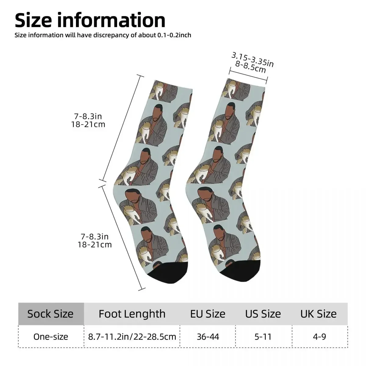 Winston And Ferguson Socks Harajuku Sweat Absorbing Stockings All Season Long Socks for Man's Woman's Christmas Gifts