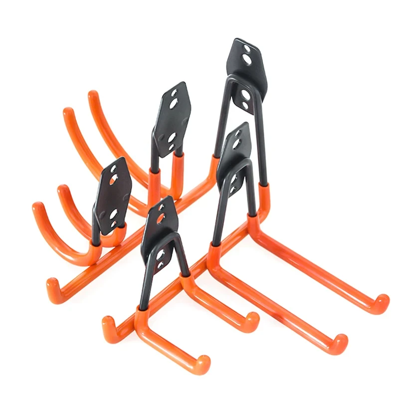 Bicycle Garage Heavy Storage Hook Warehouse Hardware Strong Load-Bearing Small/Medium Square Hook Tool Storage Wall Metal Hook