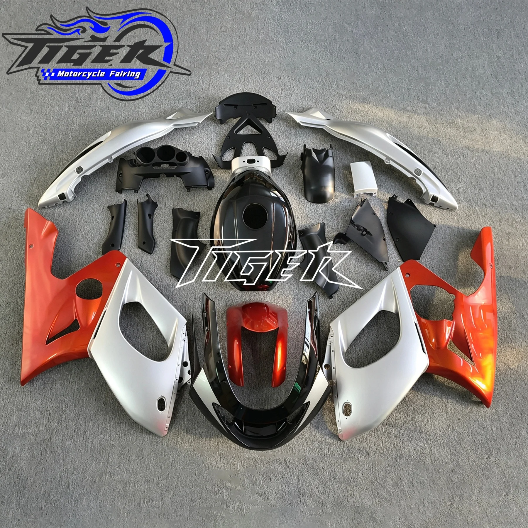New ABS Motorcycle Full Fairings Kit For YAMAHA YZF 600R 1997-2007 YZF600R YZF600 97-07 Bodywork Fairing Set