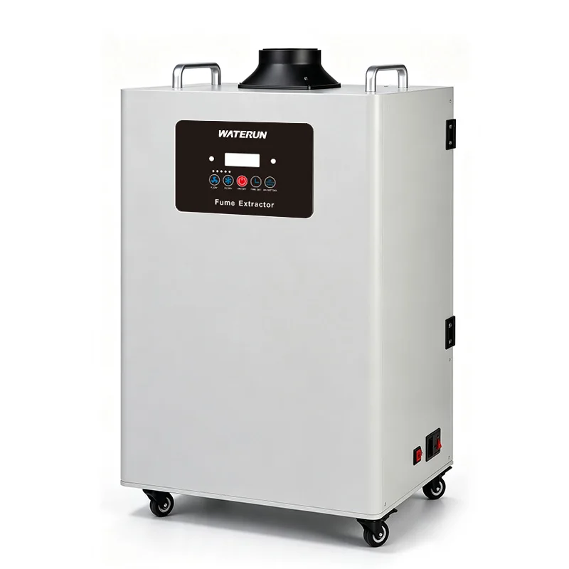 Laser Fume Extractor 430m³/h Airflow Industrial Smoke Purifier For Laser Marking Welding Heavy Duty Workshop