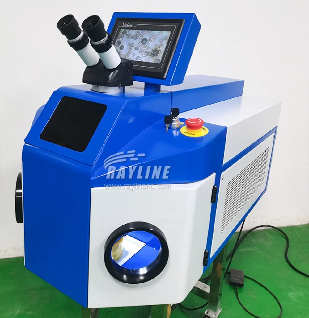 200w Gold Silver Jewelry Laser Spot Welding Machine With CCD Function For Glasses Watch Repair Teeth Beauty Rings Bracelet