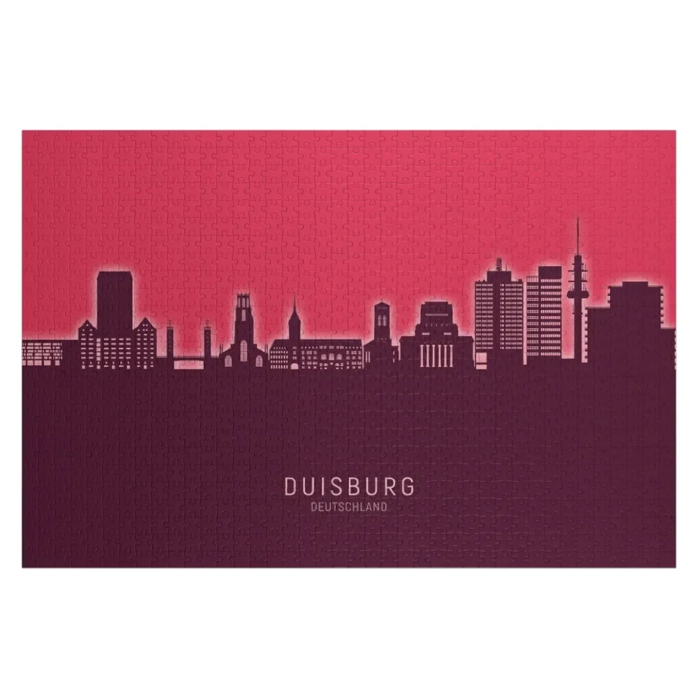 

Головоломка Duisburg с немецким ландшафтом, Женская головоломка, настраиваемая Подарочная головоломка