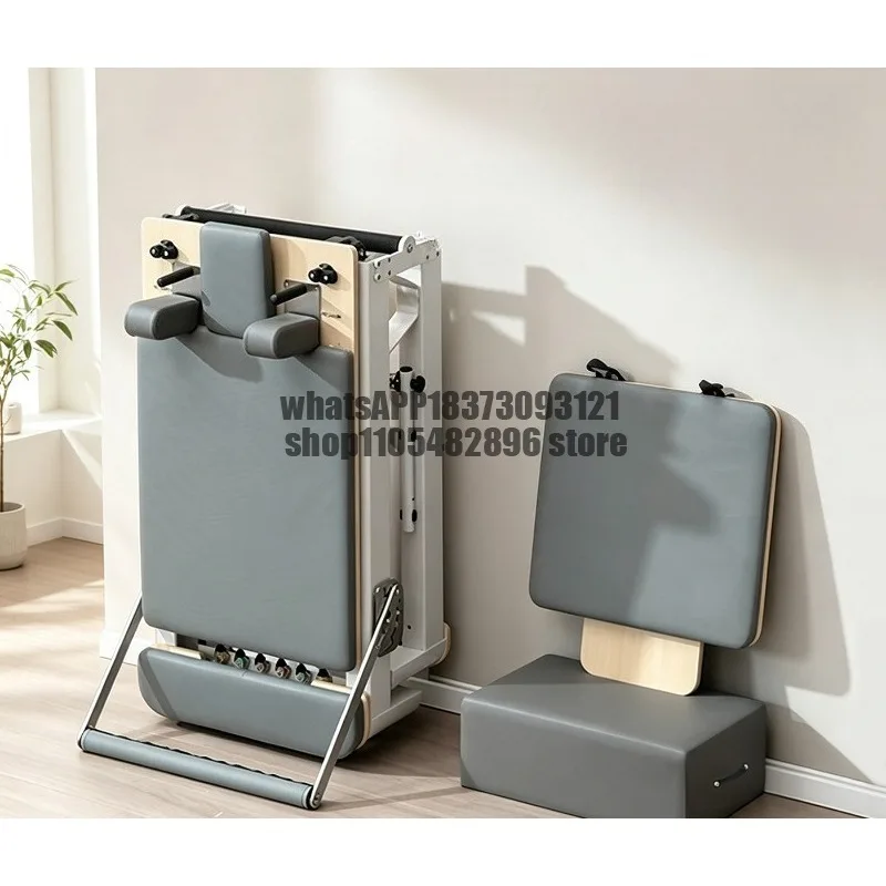 Large equipment Aluminum alloy folding household Pilates bed Yoga studio Fitness equipment