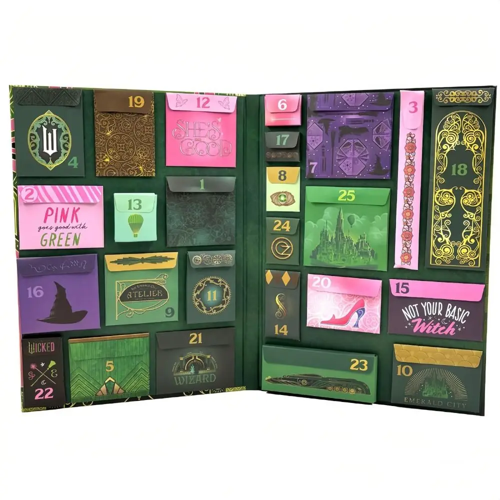 Xmas Wicked Advent Calendar With 25 Themed Collectible Items New Year Gift 25 Day Christmas Advent Calendar Home Decor