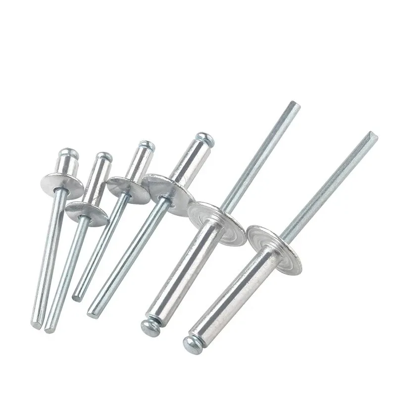 

Aluminum M4 Round Head Pop Rivets 5/6/8/9/10/12/25/30mm Length Blind Rivets for Automotive Marine & Aerospace Applications