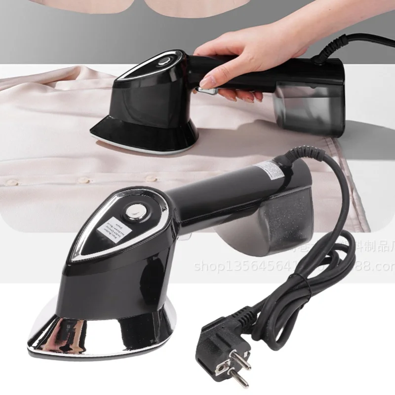 250ML Water Tank Steam Iron 1500W Portable Handheld Wrinkle Remover For Clothes Home Travel Black