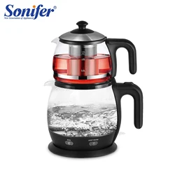 Sonifer 3L bollitore elettrico elettrodomestici da cucina in acciaio inox bollitore intelligente fischietto bollitore Samovar tè Thermo Pot regalo SF2089