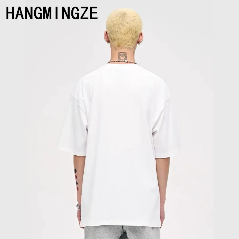 2024 Mens T Shirt Hip Hop Cotton T-Shirts Graffiti Dinosaur Print Tees Streetwear Casual 100% Cotton Clothes Birthday Gift