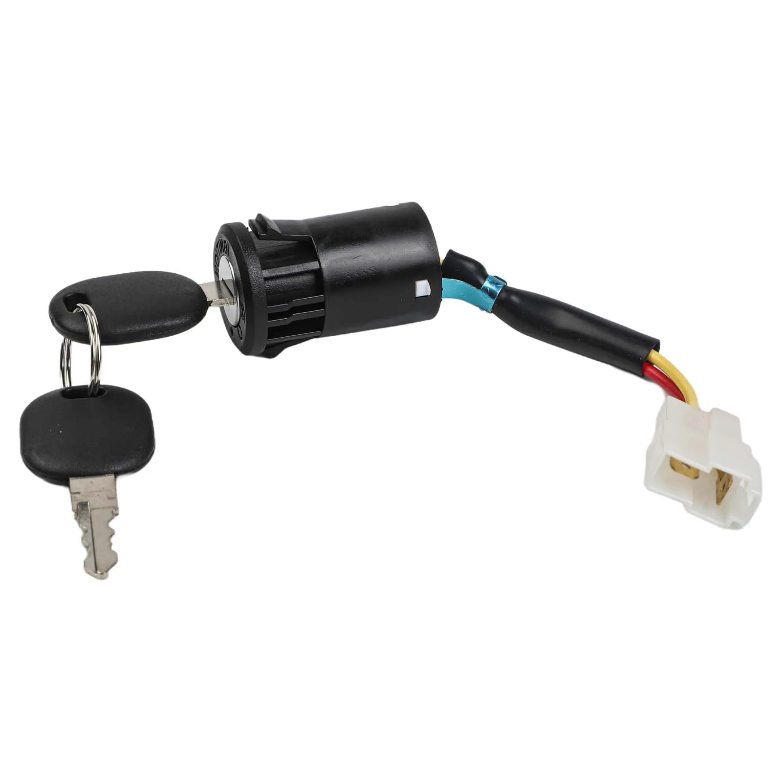 Electric Ride On Toy Car Key Switch For Battery Powered Childrens Vehicles Compatible With Small Blackhead 2 Line Configuration