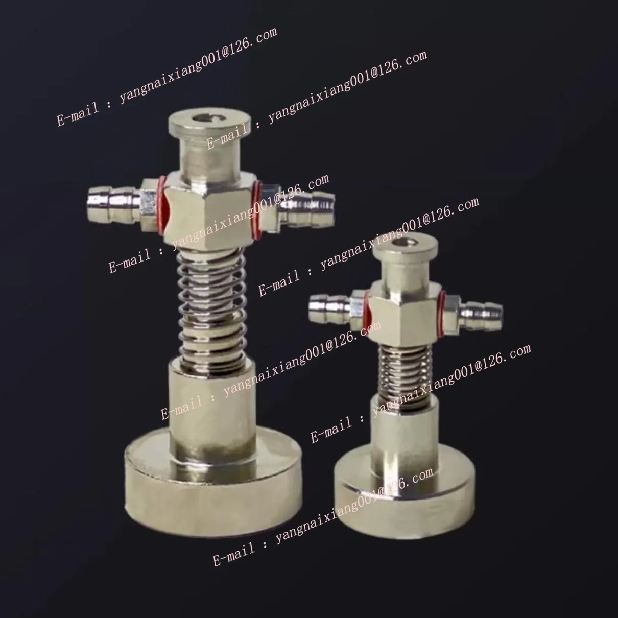 Robotic Arm Industrial Vacuum Large/small Head Suction Cup C25 T Type Buffer Hardware Sucker Rod Pneumatic Manipulator Parts
